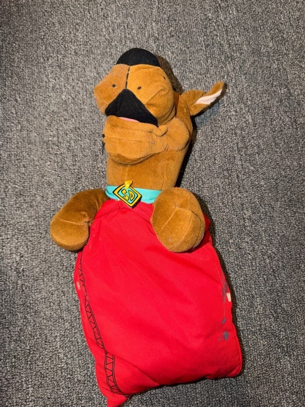 Hanna-Barbera Scooby-Doo Plush in Sleeping Bag